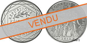 Commémorative 10 euros Argent Hercule France 2013 UNC - Monnaie de Paris