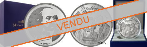Commémorative 10 euros Argent madame Bovary 2013 Belle Epreuve - Monnaie de Paris
