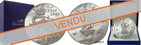 Commémorative 10 euros Argent François 1er 2013 Belle Epreuve - Monnaie de Paris