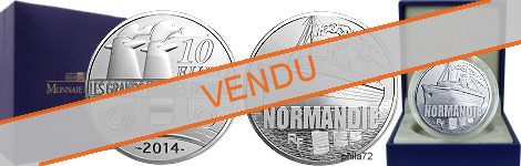Commémorative 10 euros Argent le Normandie 2014 Belle Epreuve - Monnaie de Paris