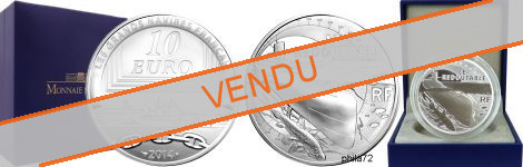 Commémorative 10 euros Argent le Redoutable 2014 Belle Epreuve - Monnaie de Paris