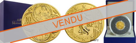 Commémorative 10 euros Or 1/10 oz Semeuse Franc a Cheval 2015 Belle Epreuve - Monnaie de Paris