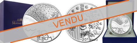 Commémorative 10 euros Argent Europa Paix en europe 2015 Belle Epreuve - Monnaie de Paris