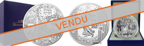 Commémorative 10 euros Argent Semeuse le Teston 2016 Belle Epreuve - Monnaie de Paris