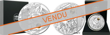Commémorative 10 euros Argent Tête - UEFA 2016 Belle Epreuve - Monnaie de Paris