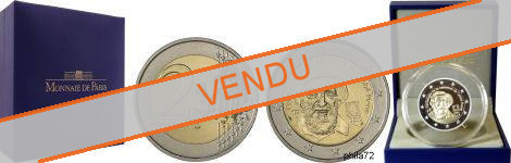 Commémorative 2 euros France 2012 BE Monnaie de Paris - Abbé Pierre