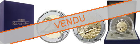 Commémorative 2 euros France 2014 BE - Monnaie de Paris - D Day