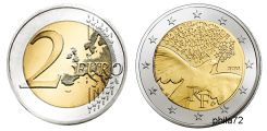 Commémorative 2 euros France 2015 UNC - La paix en Europe