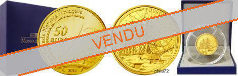 Commémorative 50 euros Or pourquoi pas 2014 Belle Epreuve - Monnaie de Paris