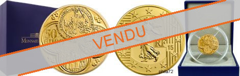 Commémorative 50 euros Or Semeuse Franc a Cheval 2015 Belle Epreuve - Monnaie de Paris