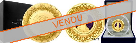 Commémorative 50 euros Or 275 ans Manufacture de Sèvres 2015 Belle Epreuve - Monnaie de Paris
