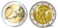 Commémorative 2 euros Grèce 2013 UNC - Rattachement de la Crete à la Grèce