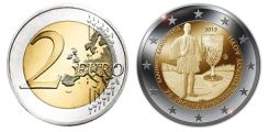 Commémorative 2 euros Grèce 2015 UNC - Spyros