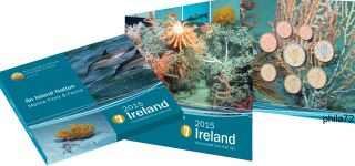Coffret série monnaies euro Irlande 2015 BU - Marine flore et faune