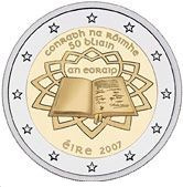 Commémorative commune 2 euros Irlande 2007 UNC - Traité de Rome