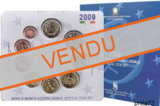 Coffret série monnaies euro Italie 2009 BU