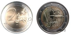 Commémorative 2 euros Italie 2009 UNC - Louis Braille