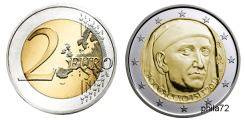 Commémorative 2 euros Italie 2013 UNC - Giovanni Boccaccio