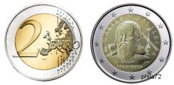 Commémorative 2 euros Italie 2014 UNC - Galileo Galilei