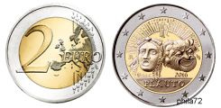 Commémorative 2 euros Italie 2016 UNC - Plauto