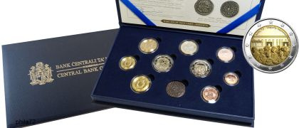 Coffret série monnaies euro Malte 2012 BU 