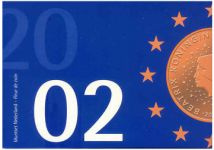 Coffret série monnaies euro Pays-Bas 2002 Brillant Universel - Reine Béatrix