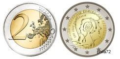 Commémorative 2 euros Pays-Bas 2013 UNC - 200 ans du royaume des Pays bas