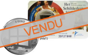 Commémorative 5 euros Pays-Bas 2011 Coincard - Fiver peinture
