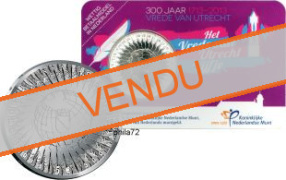 Commémorative 5 euros Pays-Bas 2013 Coincard - Traite d'Utrecht