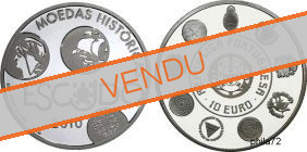 Commémorative 10 euros Portugal 2010 UNC - Escudo