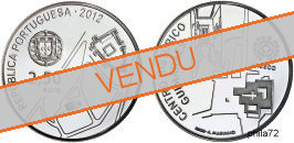 Commémorative 2.50 euros Portugal 2012 UNC - Guimaraes