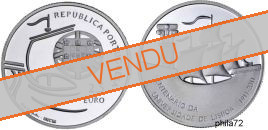 Commémorative 2.50 euros Portugal 2011 UNC - 100 ans universite Lisbonne
