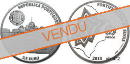 Commémorative 2.50 euros Portugal 2013 UNC - Fortification Elvas