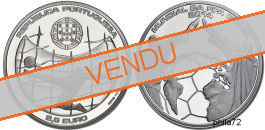 Commémorative 2.50 euros Portugal 2014 UNC - Fifa coupe du monde bresil