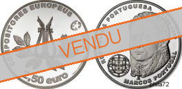 Commémorative 2.50 euros Portugal 2014 UNC - Marcos