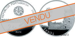 Commémorative 2.50 euros Portugal 2009 UNC - Tour de belem
