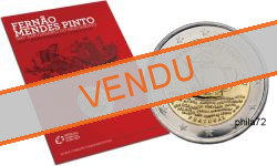 Commémorative 2 euros Portugal 2011 BU Coincard - Fernao Mendes Pinto