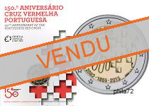 Commémorative 2 euros Portugal 2015 BU Coincard - 150 ans de la Croix-rouge portugaise