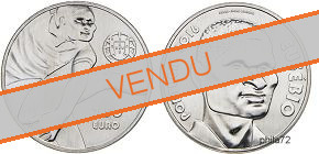 Commémorative 7.50 euros Portugal 2016 UNC - Eusebio