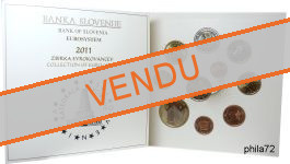 Coffret série monnaies euro Slovénie 2011 BU