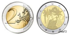 Commémorative 2 euros Slovénie 2014 UNC - Barbara de Celjska