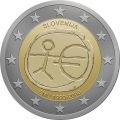 Commémorative commune 2 euros Slovénie 2009 UNC - EMU