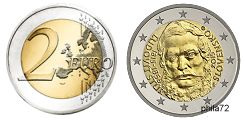 Commémorative 2 euros Slovaquie 2015 UNC - Ludovit Stur