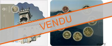 Coffret série monnaies euro Saint-Marin 2015 BU - 8 pièces