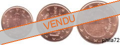 Série 1-2-5 cents Saint-Marin année 2006 UNC