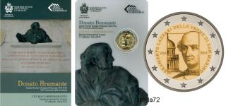 Commémorative 2 euros Saint-Marin 2014 BU - Donato Bramante