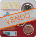 Miniset pièces 5 cents, 50 cents et 1 euro Saint-Marin 2006 sous blister