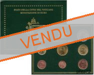 Coffret série monnaies euros Vatican 2005 BU - Jean-Paul II