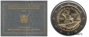 Commémorative 2 euros Vatican 2006 BU - 500 ans des gardes suisse