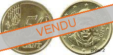 Pièce officielle de 50 cents euro Vatican 2014 UNC - François